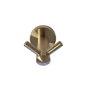 Geborsteld gouden muurhaak 1