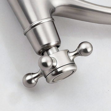 Geborsteld nikkel fonteinkraan 6