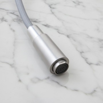 Geborsteld nikkel keukenkraan 500mm 3