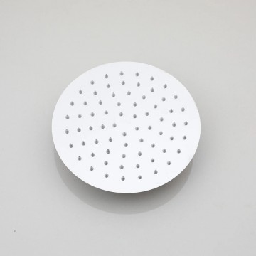 Geborsteld nikkel minimalistische uitvoering regendouche v8