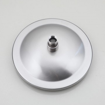 Geborsteld nikkel opbouw regendouche 12