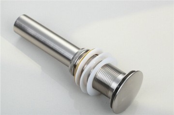 Geborsteld nikkel pop up afvoer