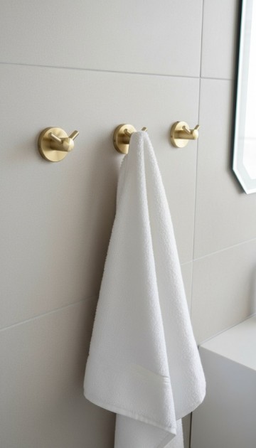 Geborsteldgoudenmuurhaak