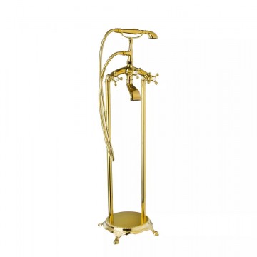 Geheel landelijke vrijstaande badkraan