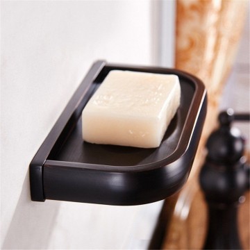 Gewreven olie brons zeep tray