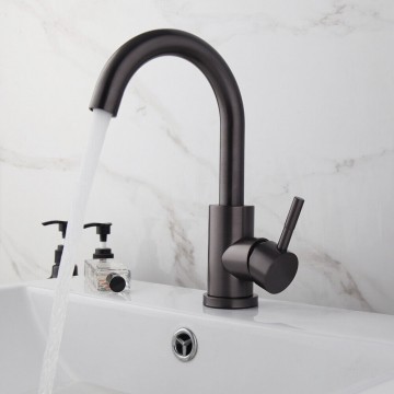 Gm26 gun metal wastafelkraan