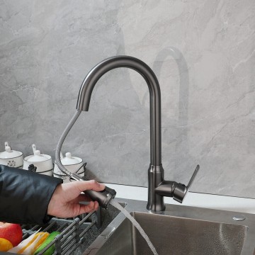 Gm37 gun metal keukenkraan