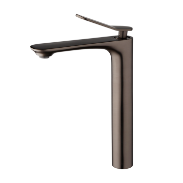 Gm5 wastafelkraan mengkraan gun metal uitvoering