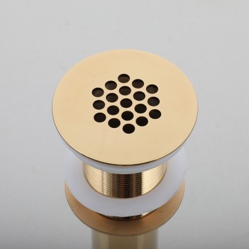 Goud kleurige afvoer