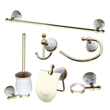 Gouden accesoire set