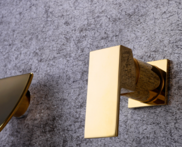 Gouden bedienings hendel