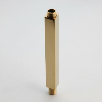 Gouden douche arm