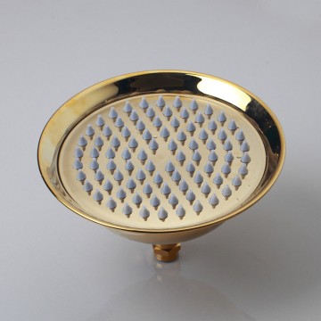 Gouden douchekop 200mm 0