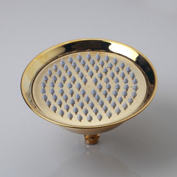 Gouden douchekop 200mm