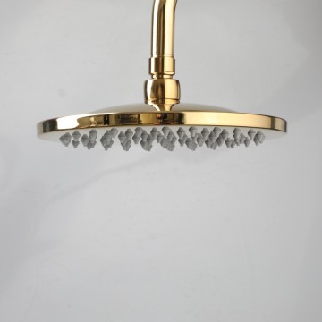 Goudkleurige regendouchekop 12