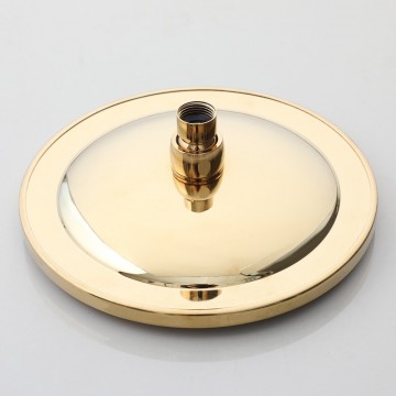 Goudkleurige regendouchekop 17