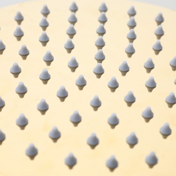 Goudkleurige regendouchekop 2