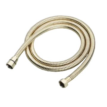 Goudkleurige rvs doucheslang 15 meter 1