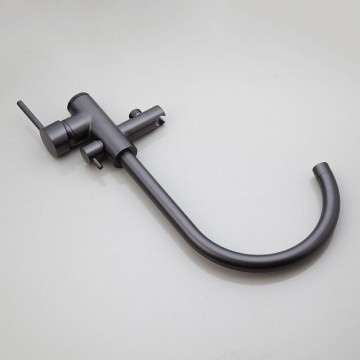 Gun metal badkraan staand model