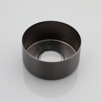 Gun metal badrozet 30 mm rvs