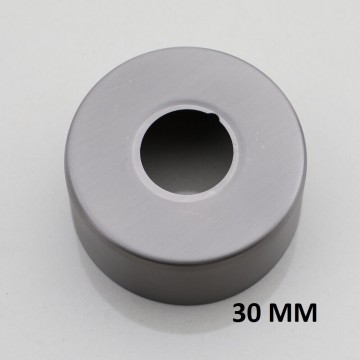 Gun metal badrozet 30 mm uitvoering