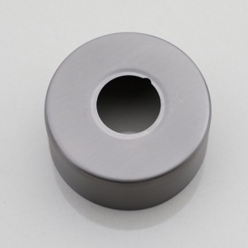 Gun metal badrozet 30 mm