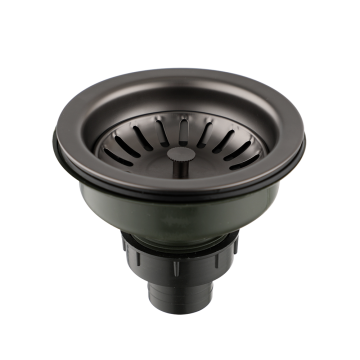 Gun metal gootsteen afvoer