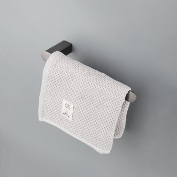 Gun metal handdoekhaak