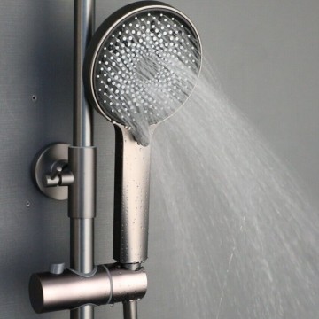 Gun metal handdouche 3