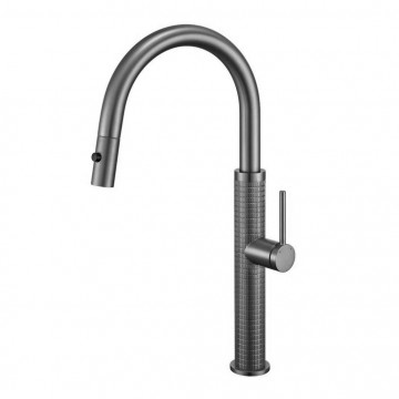 Gun metal keukenkraan mengkraan 3