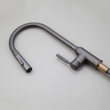 Gun metal keukenkraan