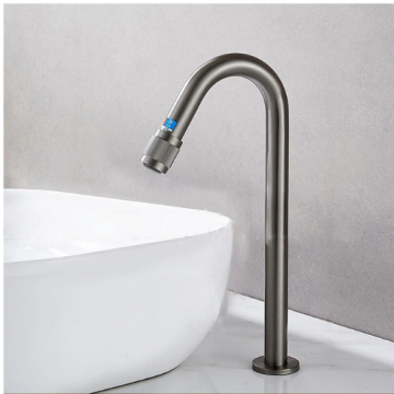 Gun metal koud water fonteinkraan