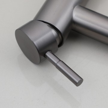 Gun metal meng kraan wastafelkraan