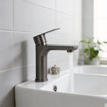 Gun metal mengkraan wastafelkraan 1