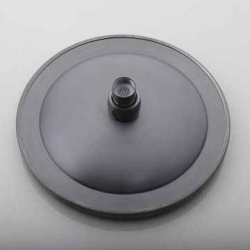 Gun metal opbouw doucheset 14