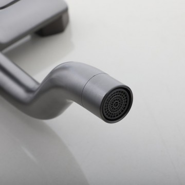 Gun metal opbouw doucheset 8