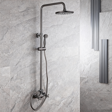 Gun metal regendouche landelijke 2 0