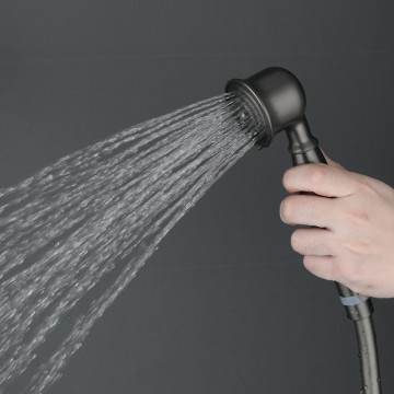 Gun metal regendouche landelijke 2