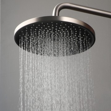 Gun metal regendouche stortdouchekop 16