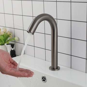 Gun metal sensorkraan 0