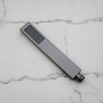Gun metal stortdouche inbouw regendouche set 12