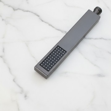 Gun metal stortdouche inbouw regendouche set 15