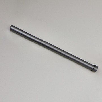 Gun metal verlengpijp doucheset 5