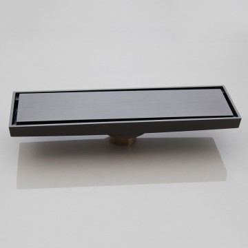 Gun metal vloer drain 70cm 7