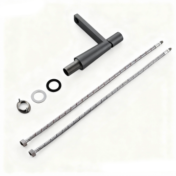 Gun metal wastafelkraan mengkraan 1