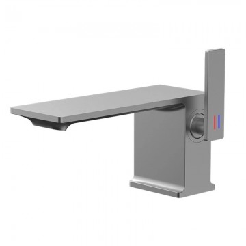 Gun metal wastafelkraan modern