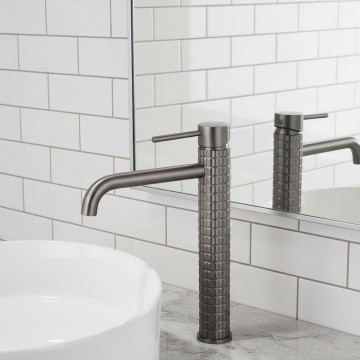 Gunmetalhogewastafelkraanmetkeramischeschijven1 1