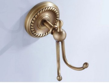 Haakje badkamer brons