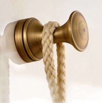 Haakje brons voor badkamer