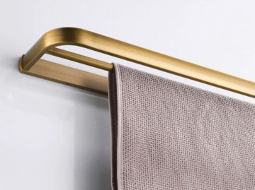Handdoekrek brons